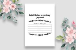 Retail Sales Inventory Log Book Product Image 2