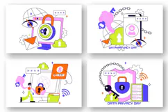 6 Data Privacy Day Illustration Product Image 2