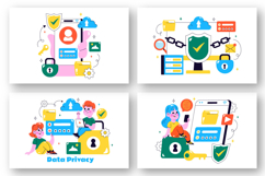 12 Data Privacy Illustration Product Image 4