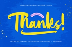 Dateline Bold Brush Font Product Image 20