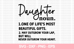 Daughter Quotes SVG - Life’s Most Beautiful Gift Design Product Image 1