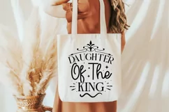 Daughter Of The King SVG, Faith SVG Design Product Image 3
