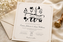 Davina Flower Monogram Product Image 2