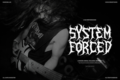 Dawn Ballad | Black Metal Font Product Image 5