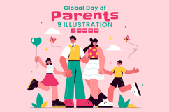 9 Global Day of Parents Illustration Product Image 1