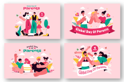 9 Global Day of Parents Illustration Product Image 2
