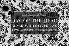 Day of the Dead Pattern, Day of the Dead Overlay Patterns s1 Product Image 1