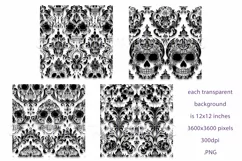 Day of the Dead Pattern, Day of the Dead Overlay Patterns s3 Product Image 2