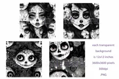 Day of the Dead Pattern, Day of the Dead Overlay Patterns s6 Product Image 2