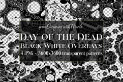 Day of the Dead Pattern, Day of the Dead Overlay Patterns s9 Product Image 1