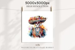 Day Of The Dead Halloween Mexican Clipart PNG Scrapbooking Fairy Tale Art Image Watercolor Transparent Print illustration sublimation creepy printable digital watercolor day of the dead, spooky clipart, mexican holiday, Creepy halloween decoration art