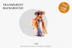 Day Of The Dead Halloween Mexican Clipart PNG Scrapbooking Fairy Tale Art Image Watercolor Transparent Print illustration sublimation creepy printable digital watercolor day of the dead, spooky clipart, mexican holiday, Creepy halloween decoration art