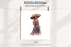 Day Of The Dead Halloween Mexican Clipart PNG Scrapbooking Fairy Tale Art Image Watercolor Transparent Print illustration sublimation creepy printable digital watercolor day of the dead, spooky clipart, mexican holiday, Creepy halloween decoration art