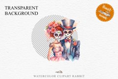 Day Of The Dead Halloween Mexican Clipart PNG Scrapbooking Fairy Tale Art Image Watercolor Transparent Print illustration sublimation creepy printable digital watercolor day of the dead, spooky clipart, mexican holiday, Creepy halloween decoration art