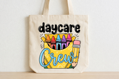 Daycare Crew PNG, Back to School Sublimation Designs Product Image 4