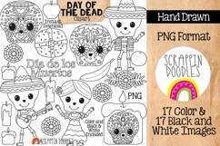 Day of the Dead Clip Art - Día de los Muertos - Skeletons Product Image 3