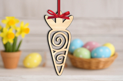 Carrot SVG Easter Ornament Holiday Pattern Present Gift Home Product Image 1