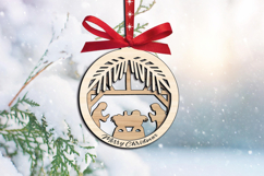 SVG Nativity Holy Night Silent Night Laser Christmas Gift Product Image 1