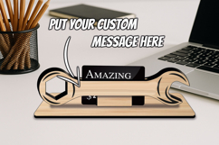Father&#039;s Day Gift Card Money Holder Wrench Tools Best Dad Product Image 4