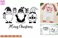 Christmas Gnome Svg Christmas Svg Gnome Clipart Product Image 1
