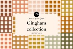 Gingham - Digital Paper Seamless - Plaid Printable Paper Product Image 1