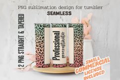 SEAMLESS Professional Procrastinator tumbler wrap funny desi Product Image 1