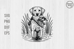 Hunting Dog|Duck Hunting|Duck Hunt|Hunting Season SVG Product Image 1