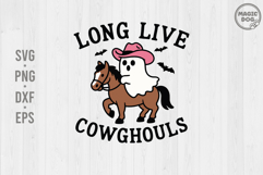 Long Live Cowghouls|Halloween Rodeo|Western Halloween Ghost Product Image 1