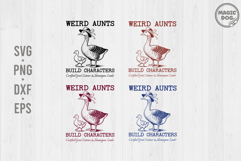 Weird Aunts Build Characters |Funny Aunt Goose|Auntie Humor Product Image 1