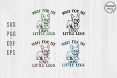Funny Short People Quote|French Bulldog Meme Quote SVG Product Image 1