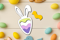 Kid Game SVG Carrot Bunny Ears Easter Puzzle Laser Child Product Image 3