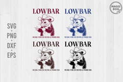 Possum Cowboy|Funny Retro Animal Music|Western Humor SVG Product Image 1