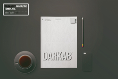 Darkably Magazine Template | 32 Pages INDD Product Image 1