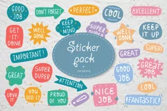 26 PLANNER & ORGANIZER stickers EPS / PNG / JPG Product Image 1
