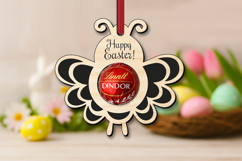 Bee Kid Easter Candy Holder Butterfly SVG Laser Gift Present Product Image 1