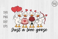 Just a Love Goose|Valentine Goose|Silly Goose Valentines Product Image 1