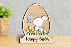 Easter Bunny Egg Globe Home Decoration Multilayer SVG Laser Product Image 1