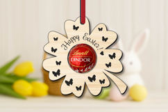 Kids Easter Candy Holder Flowers SVG Butterflies Laser Gift Product Image 1