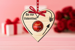 SVG Be My Vanlentine Candy Holder Laser Love Gift Present Product Image 1