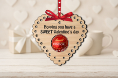 SVG Heart Vanlentine Candy Holder Laser Present Love Gift Product Image 1