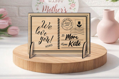We Love You Happy Mother's Day Post Card Gift SVG Laser Product Image 1
