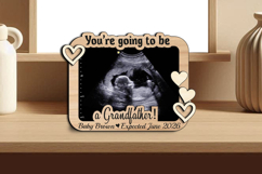 You are going to be Grandfather SVG Baby Ultrasound Sonogram Product Image 1