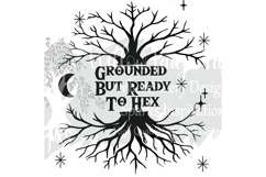 Witch Design Bundle-Goth sayings- Hand-Drawn PNG SVG Designs Product Image 10