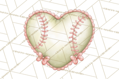 Whimsical Softball Mom Clipart PNG Game Day Mom Graphics Product Image 2