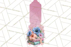 Bookish Blooms Floral Reading & Stationery PNG Clipart Product Image 2
