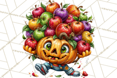 Funny Jack O Lantern Halloween PNG Clipart Product Image 3