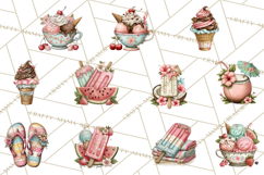 Summer Popsicle Treats Clipart PNG Graphics Product Image 3