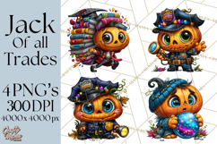 Funny Jack O Lantern Halloween PNG Clipart Product Image 1