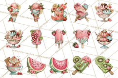 Summer Popsicle Treats Clipart PNG Graphics Product Image 4