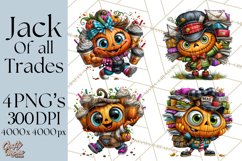 Funny Jack O Lantern Halloween PNG Clipart Product Image 1